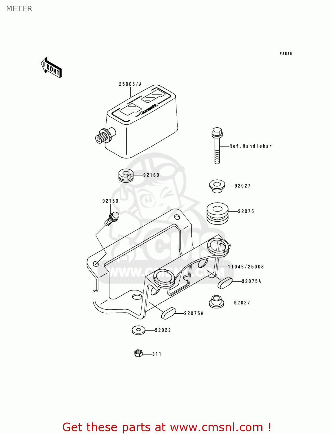 METER KDX200-E6 1994 USA CANADA