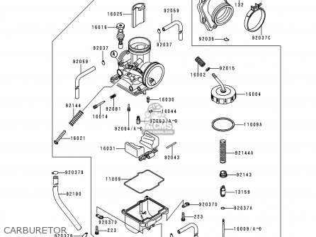 CARBURETOR - KDX200-E6 1994 USA CANADA