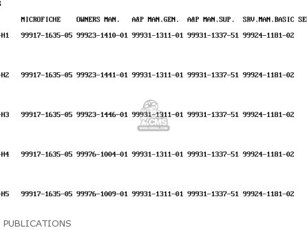 PUBLICATIONS - KDX200-H1 1995 EUROPE UK FR