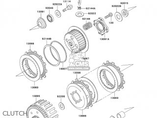 Kawasaki KDX200-H10 KDX200 2004 parts lists and schematics