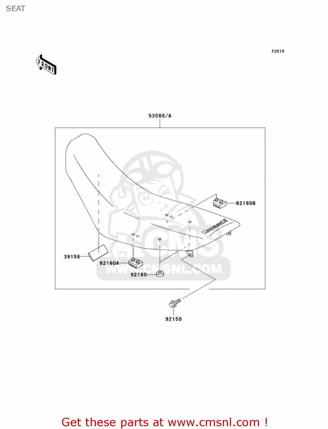 SEAT KDX200-H10 KDX200 2004