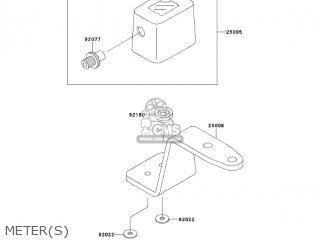 METER(S) - KDX200-H10 KDX200 2004