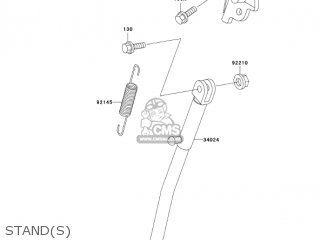 STAND(S) - KDX200-H11 KDX200 2005