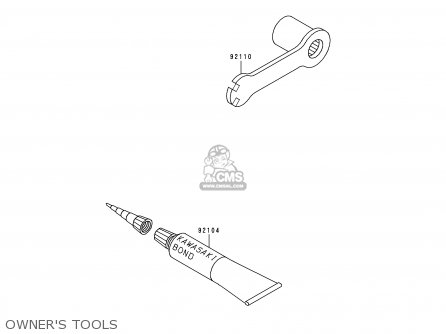 OWNER'S TOOLS - KDX200-H5 1999 EUROPE