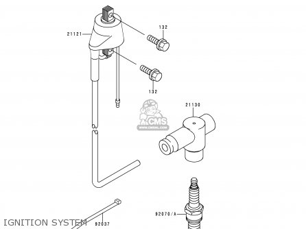 IGNITION SYSTEM - KDX200-H5 1999 USA