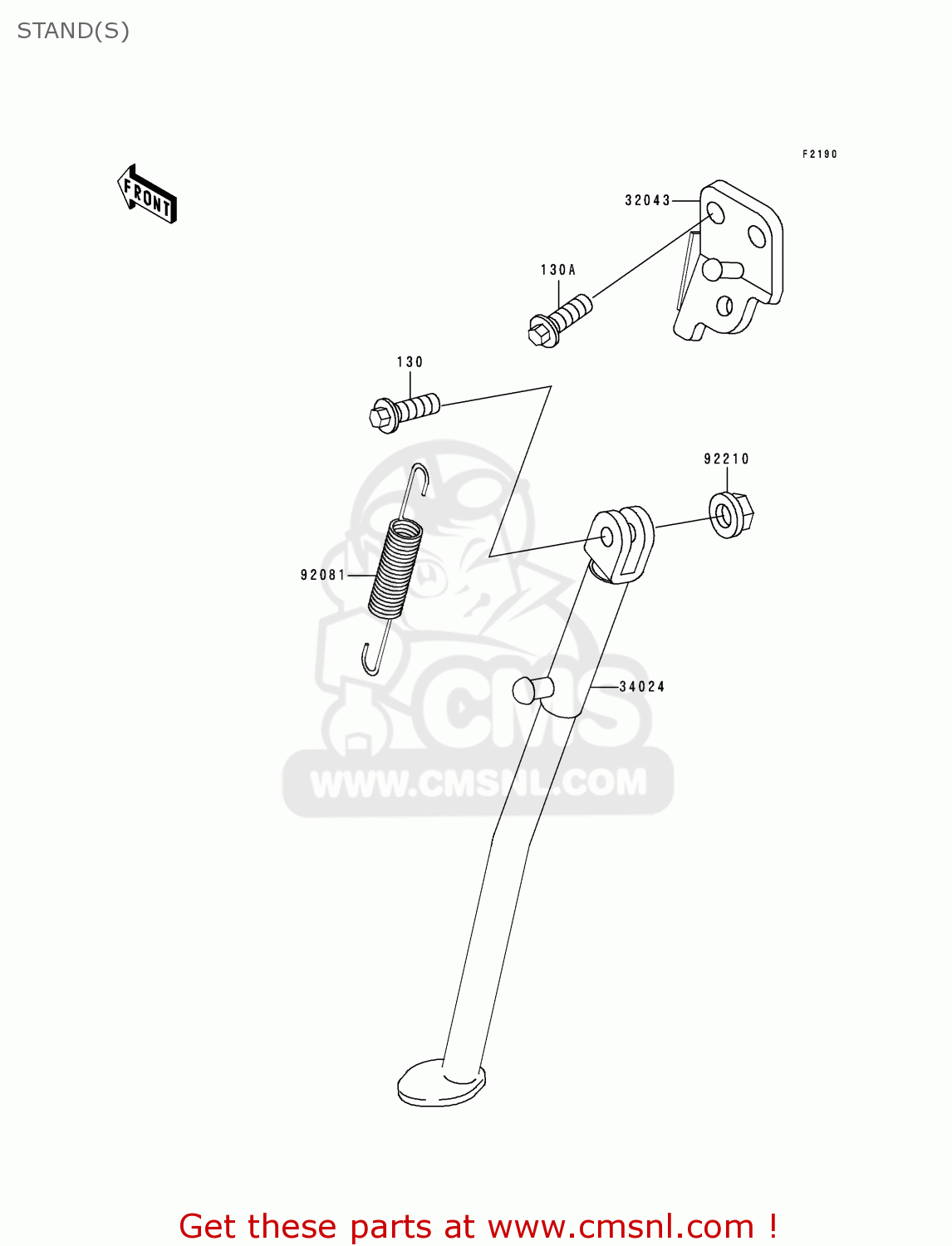 STAND(S) KDX200-H6 2000 USA