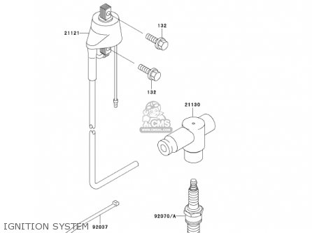 IGNITION SYSTEM - KDX200-H7 KDX200 2001 USA