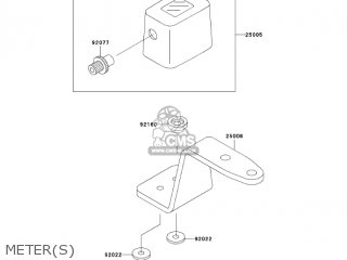 METER(S) - KDX200-H9 KDX200 2003