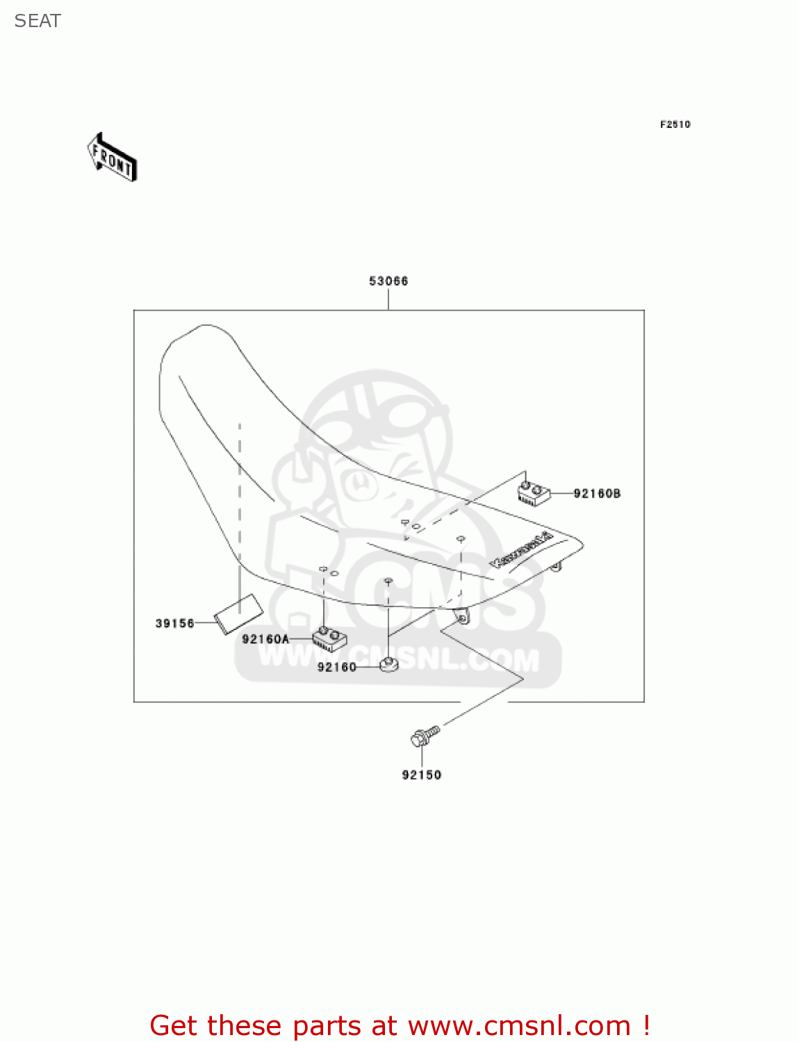 SEAT KDX200H6F KDX200 2006