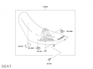 SEAT - KDX200H6F KDX200 2006