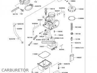 CARBURETOR - KDX220-A11 KDX220R 2004 USA CANADA