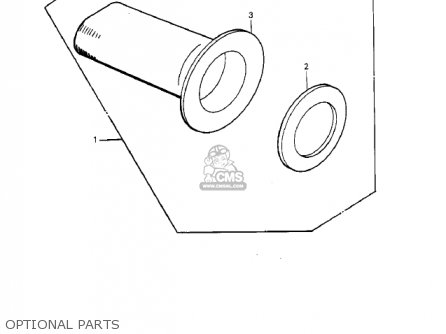 OPTIONAL PARTS - KDX250-B1 KDX250 1981 USA CALIFORNIA CANADA