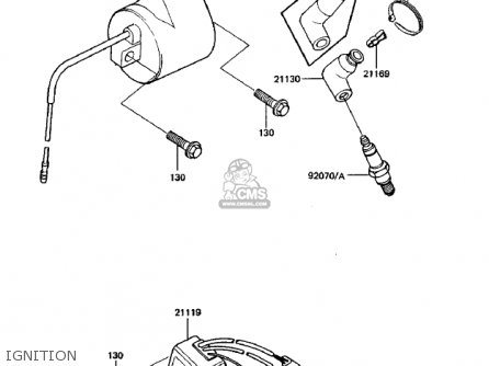 IGNITION - KDX250-B3 KDX250 1983 USA CANADA