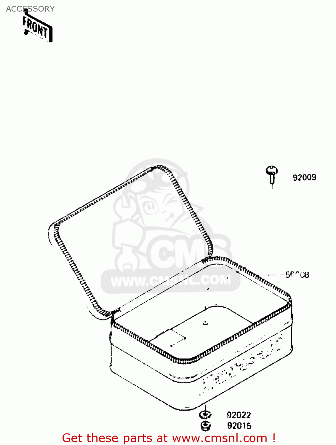 ACCESSORY KDX250-C1 1983 AUSTRALIA