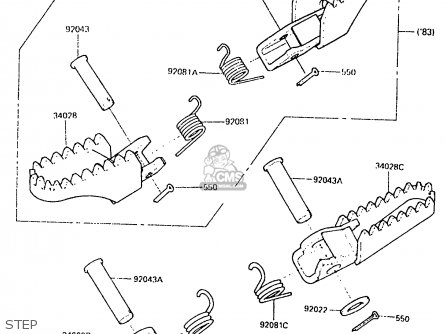 STEP - KDX250-C1 1983 AUSTRALIA