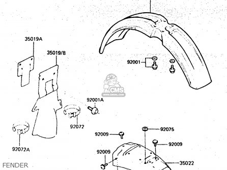 FENDER - KDX250-C1 1983 AUSTRALIA