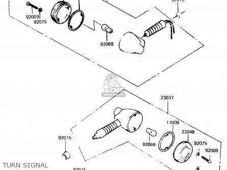 TURN SIGNAL - KDX250-C1 1983 AUSTRALIA