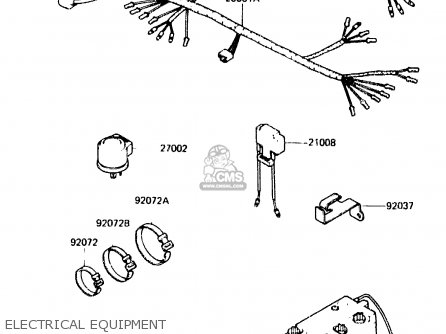 ELECTRICAL EQUIPMENT - KDX250-C1 1983 AUSTRALIA