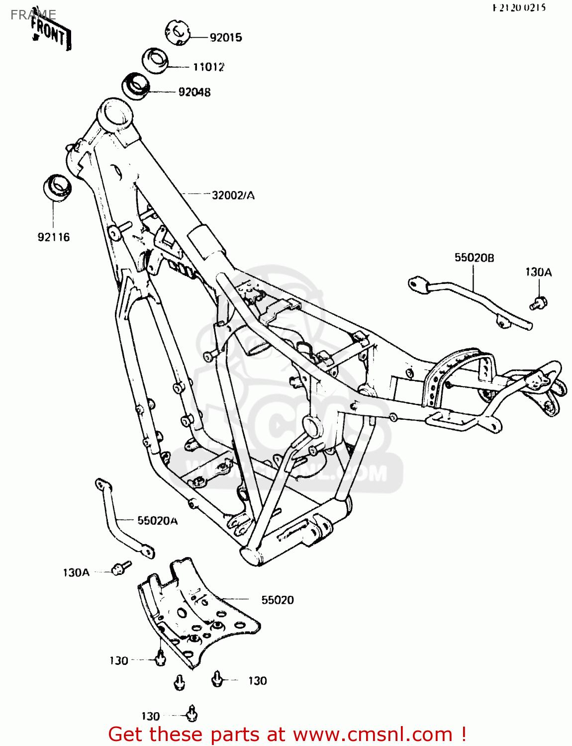 FRAME KDX250-C2 1984 AUSTRALIA