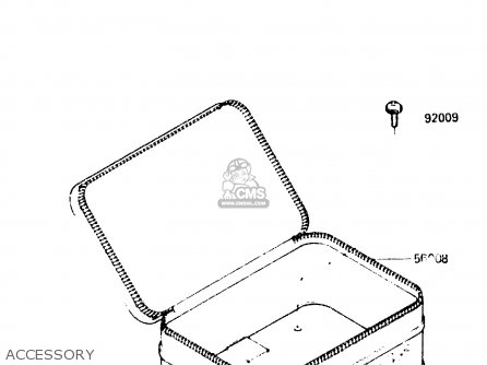 ACCESSORY - KDX250-C2 1984 AUSTRALIA