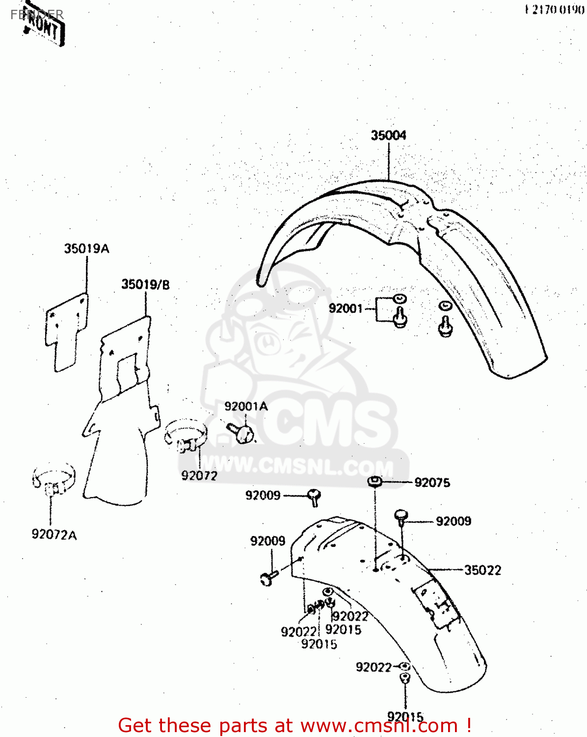 FENDER KDX250-C3 1985 AUSTRALIA