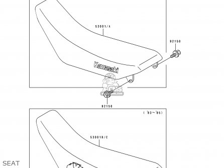 SEAT - KDX250-D1 1991 UNITED KINGDOM AL