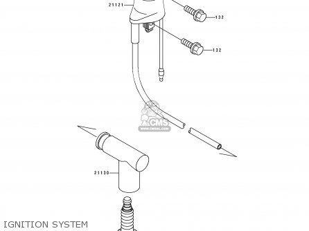 IGNITION SYSTEM - KDX250-D1 1991 USA CANADA