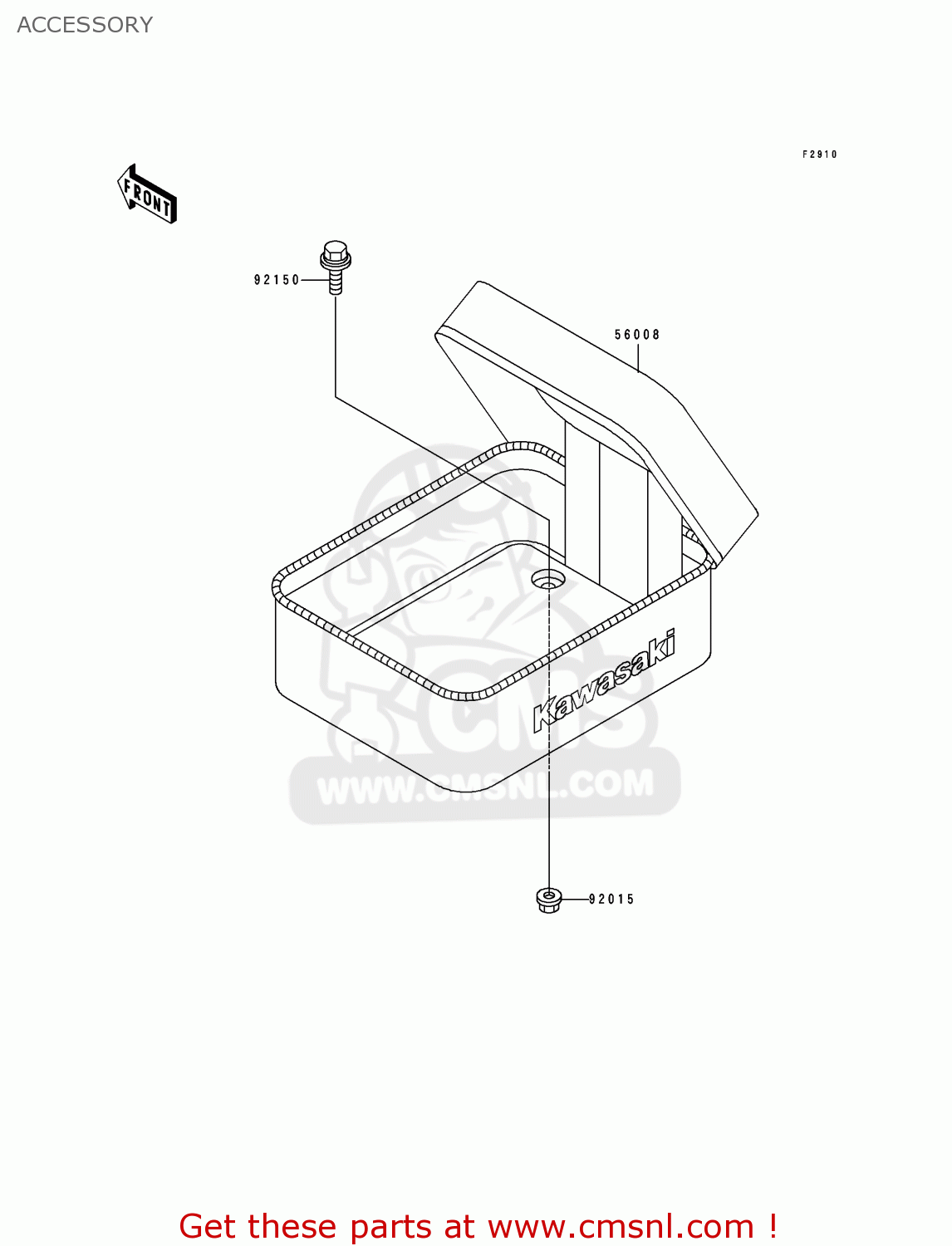 ACCESSORY KDX250-E1 1991 EUROPE FR GR AS