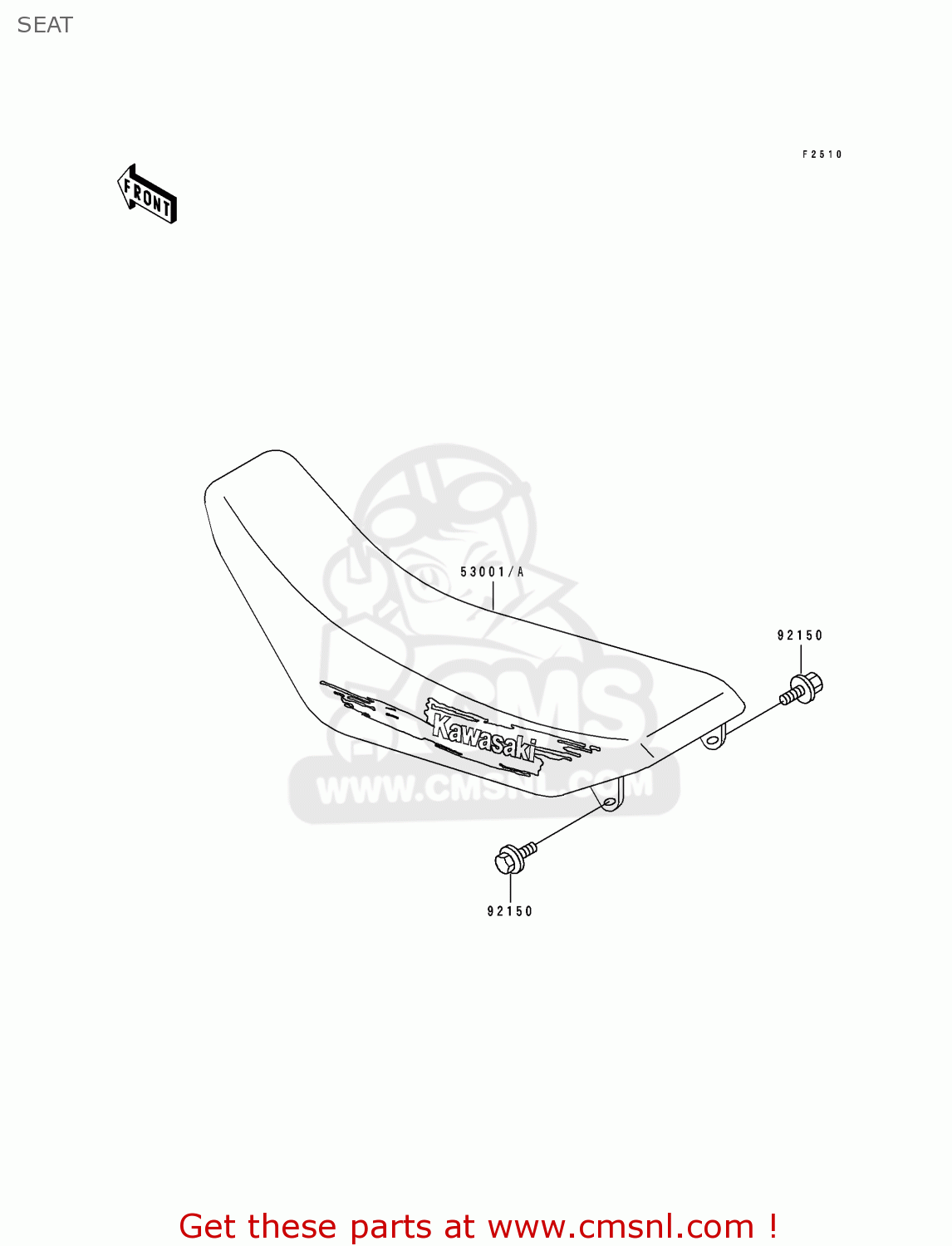 SEAT KDX250-E2 1992 EUROPE FR GR AS