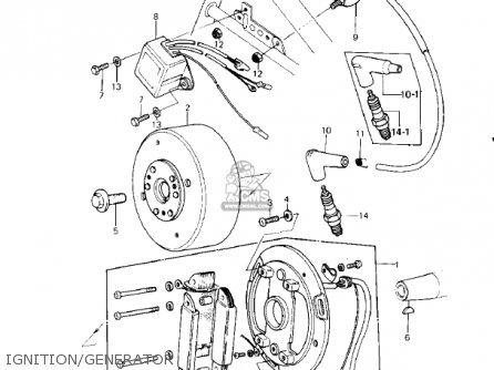 IGNITION/GENERATOR - KDX400-A1 KDX400 1979 USA CANADA