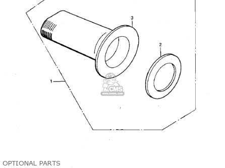 OPTIONAL PARTS - KDX420-B1 KDX420 1981 UNITED KINGDOM USA CALIFORNIA EXPORT