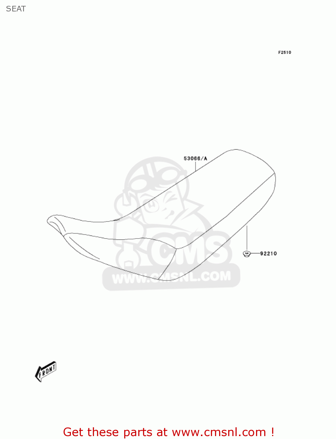 SEAT KDX50-A1 KDX50 2003 USA CANADA