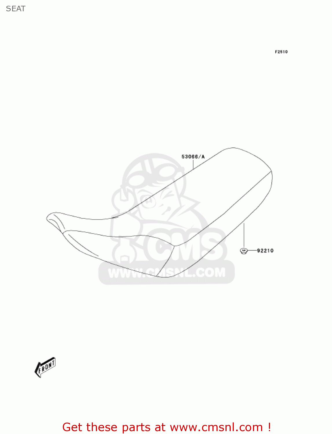 SEAT KDX50-A3 KDX50 2005 USA CANADA