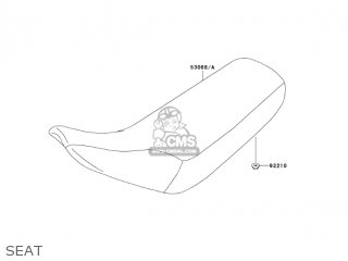 SEAT - KDX50-A3 KDX50 2005 USA CANADA