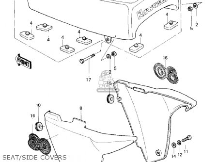 Kawasaki Kdx80-a1 Kdx80 1980 Austria Parts Lists And Schematics