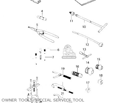 OWNER TOOLS/SPECIAL SERVICE TOOL - KDX80-A1 KDX80 1980 AUSTRIA