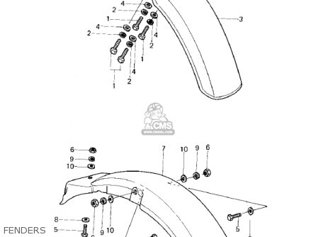 FENDERS - KDX80-A1 KDX80 1980 AUSTRIA