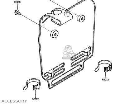 ACCESSORY - KDX80-C1 1984 USA CANADA