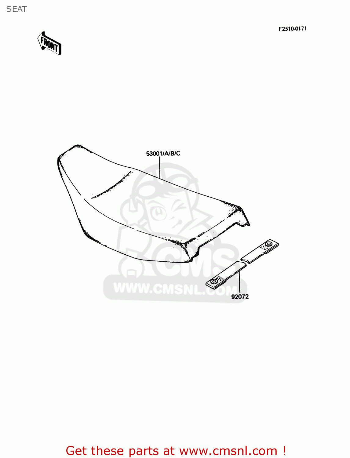 SEAT KDX80-C5 1988 USA CANADA