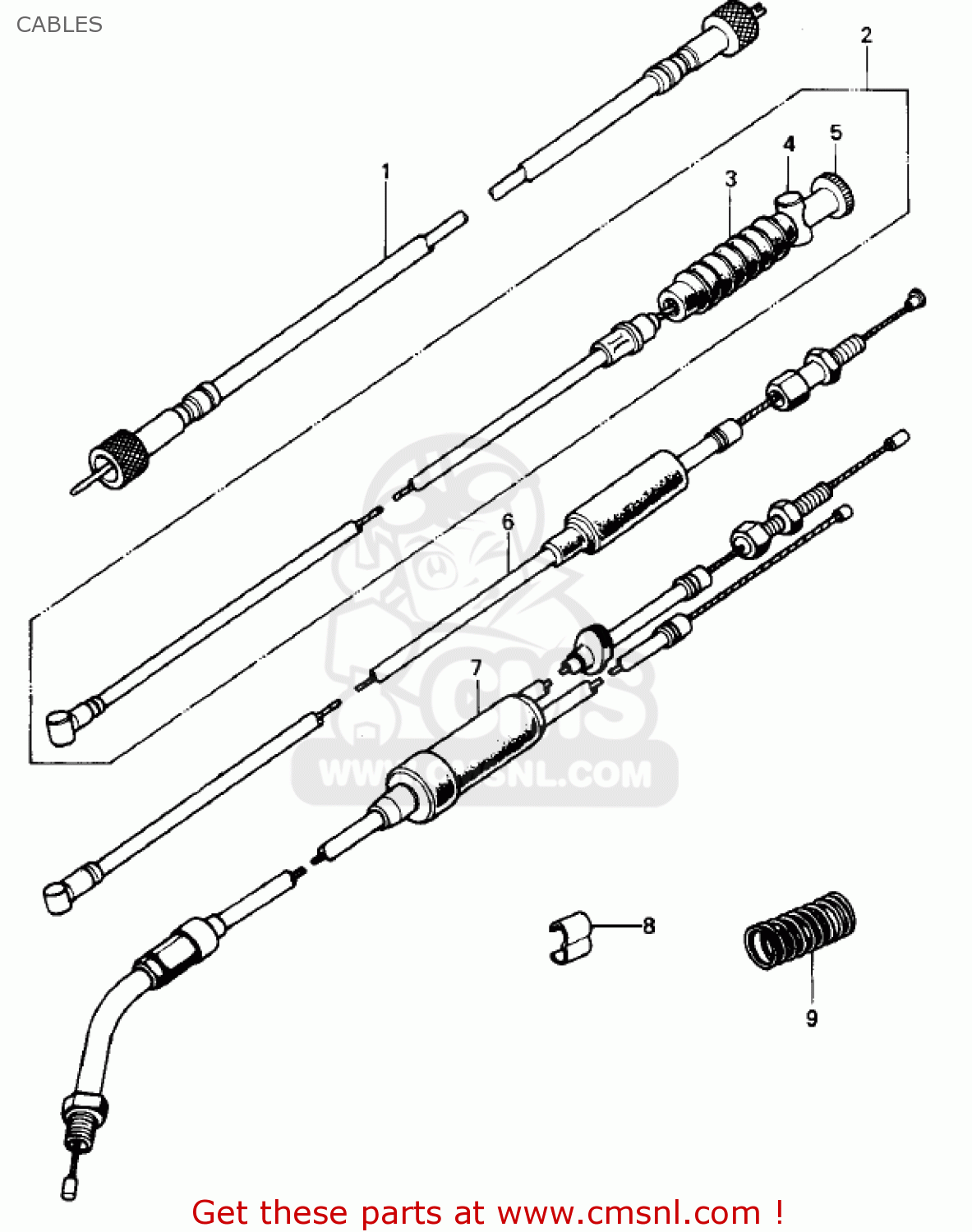 CABLES KE100-A10 KE100 1981 CANADA