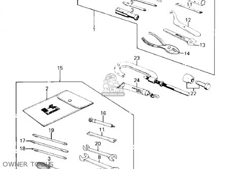 Kawasaki Ke100-a5 Ke100 1976 Canada Parts Lists And Schematics