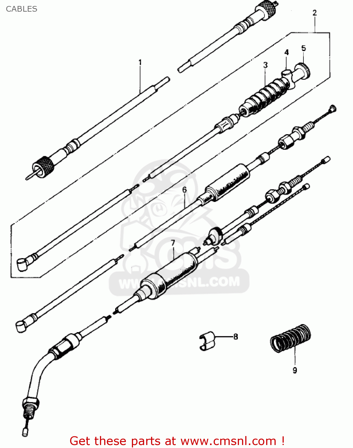 CABLES KE100-A5 KE100 1976 CANADA