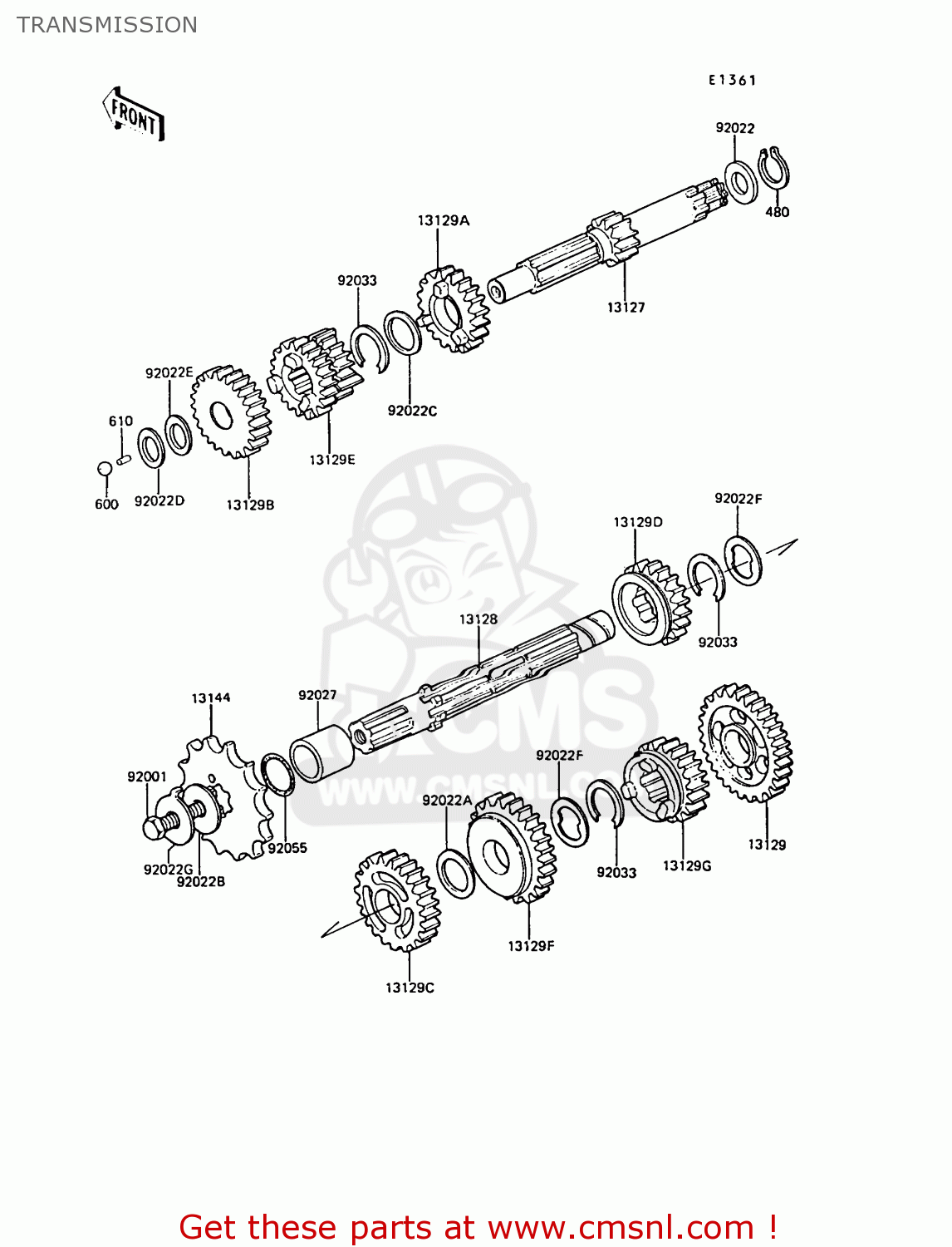 TRANSMISSION KE100-B10 1991 UNITED KINGDOM