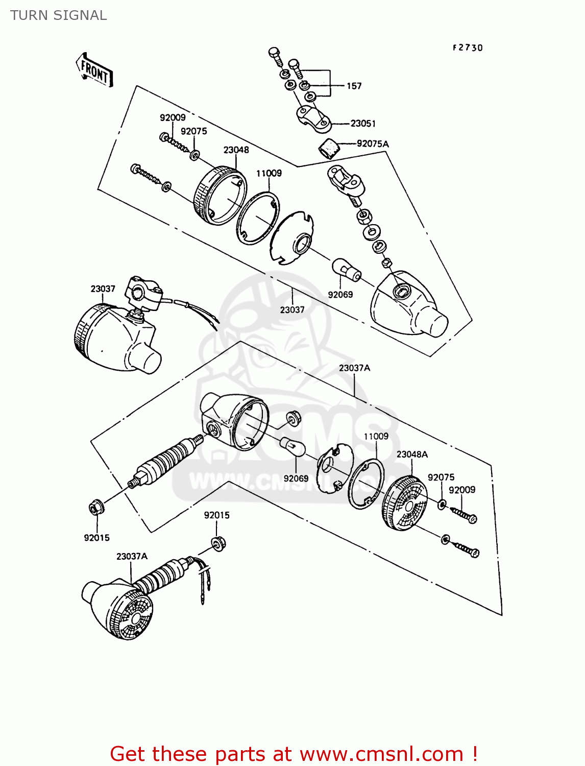 TURN SIGNAL KE100-B10 1991 UNITED KINGDOM