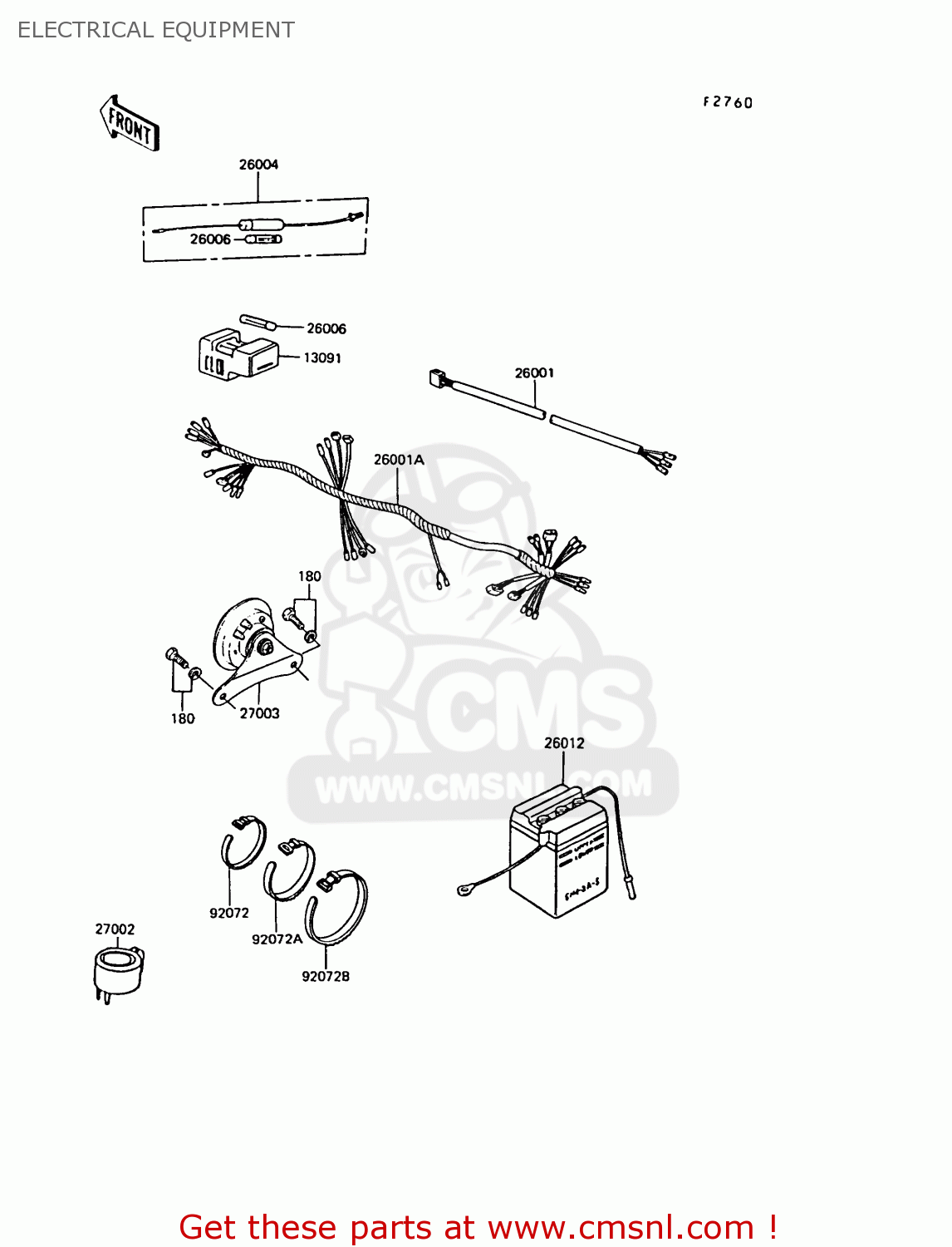 ELECTRICAL EQUIPMENT KE100-B10 1991 UNITED KINGDOM