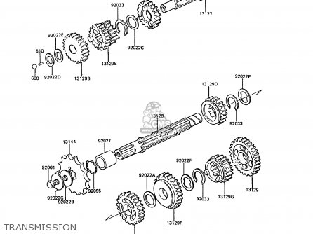 TRANSMISSION - KE100-B10 1991 UNITED KINGDOM