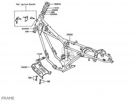 FRAME - KE100-B10 1991 UNITED KINGDOM