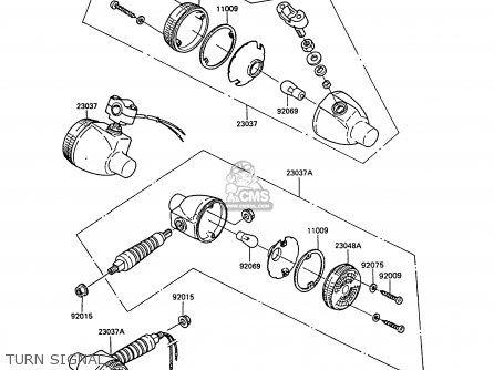 TURN SIGNAL - KE100-B10 1991 UNITED KINGDOM