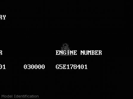 Model Identification - KE100-B10 1991 UNITED KINGDOM