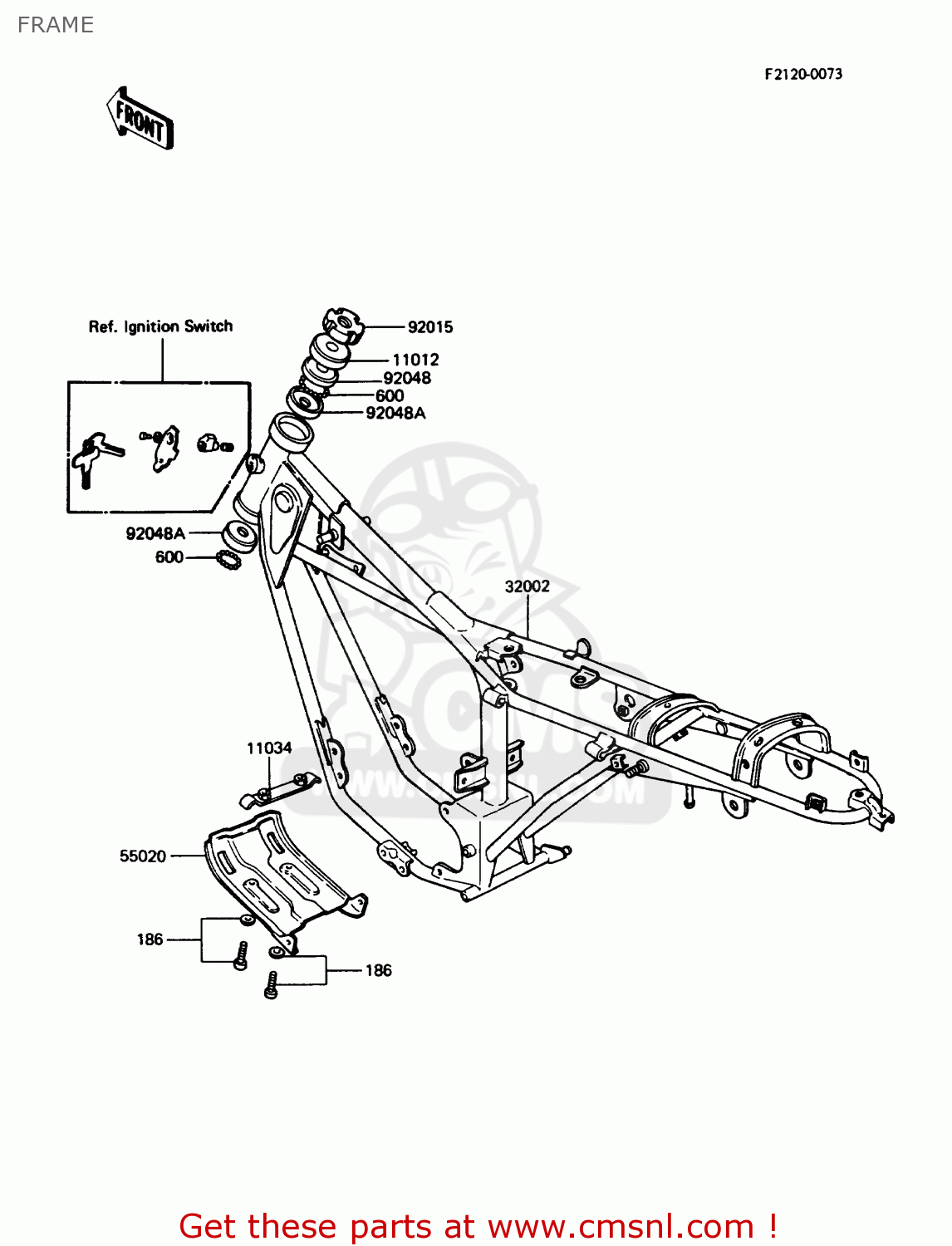 FRAME KE100-B10 1991 USA